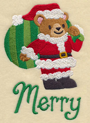 Santa Bear - Merry - Image 4