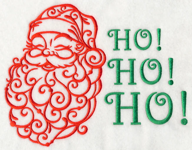 Santa Ho Ho Ho (Filigree) - Image 5