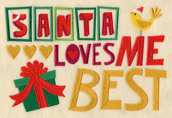 Santa Loves Me Best - Image 3