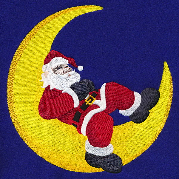 Santa on the Moon - Image 6