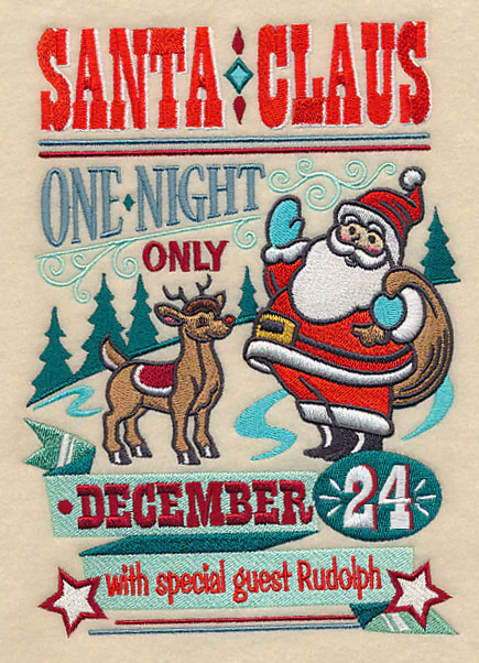 Santa Show Poster (Christmas Eve) - Image 2