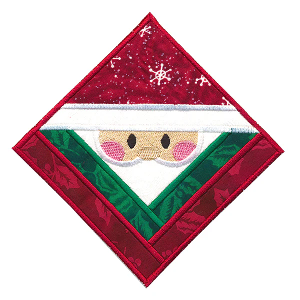 Santa Trivet Ornament (In-the-Hoop) - Image 9