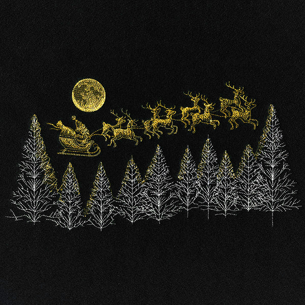 Santa Under the Moonlit Sky - Image 5