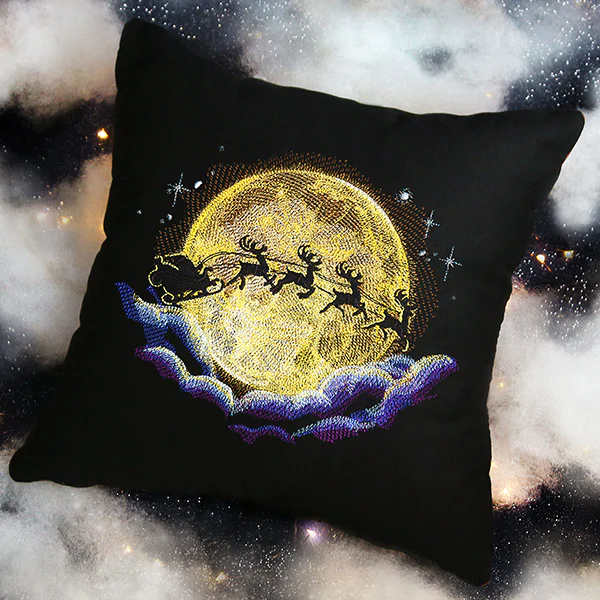 Santa's Moonlit Flight - Image 2
