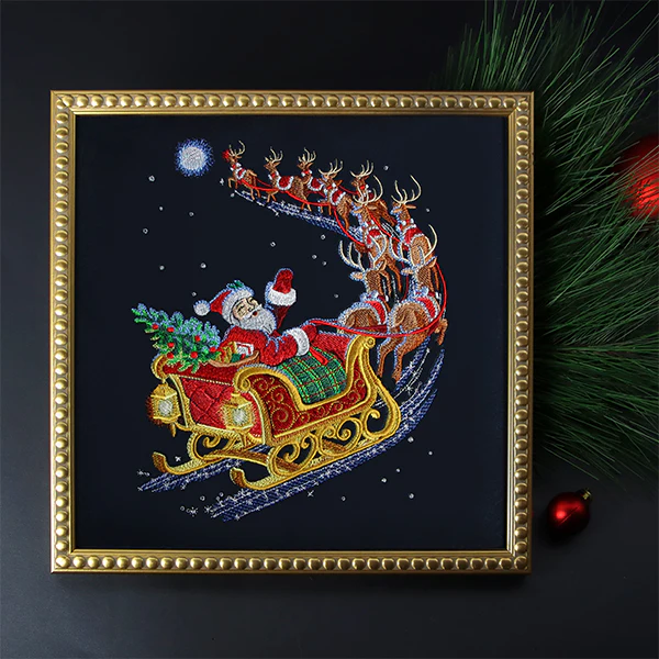 Santa's Starlit Flight - Image 4