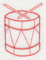 Santa's Toy Shop Drum (Vintage) - Image 3