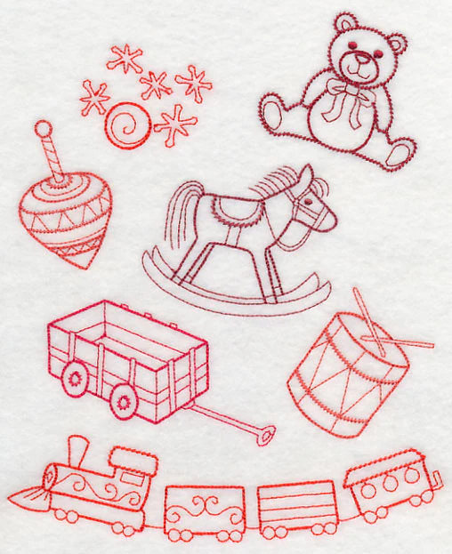 Santa's Toy Shop Medley (Vintage) - Image 5