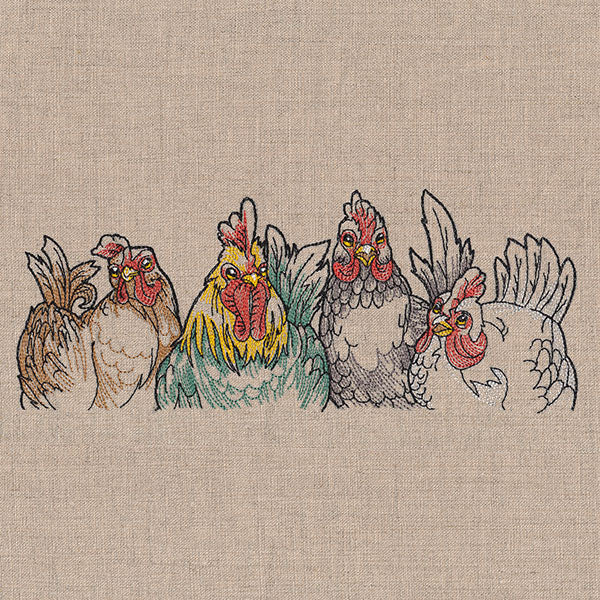 Sassy Chickens Border - Image 6