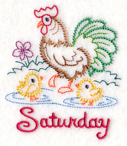Saturday Rooster (Vintage) - Image 2