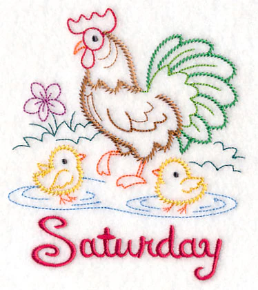 Saturday Rooster (Vintage) - Image 3