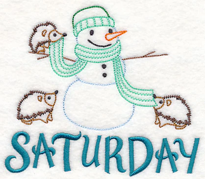 Saturday Snowman (Vintage) - Image 3