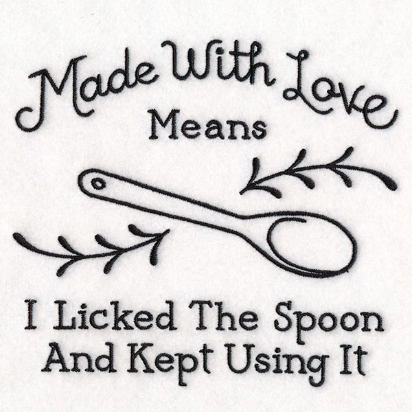 Saucy Kitchen Sayings - Made With Love - Image 3