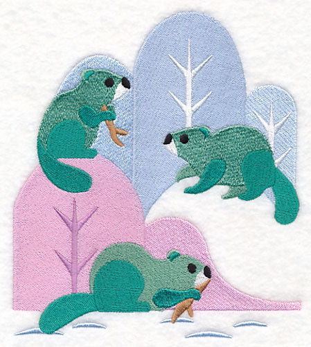 Scandinavian Beaver Scene - Image 2