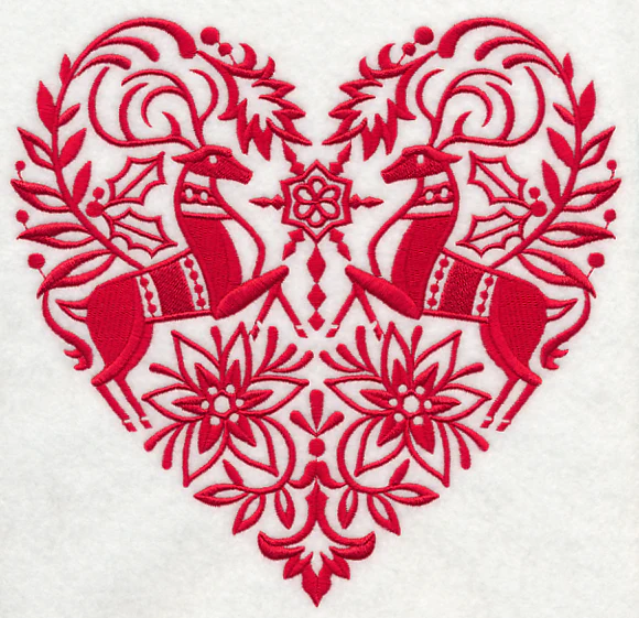 Scandinavian Christmas Heart - Image 6