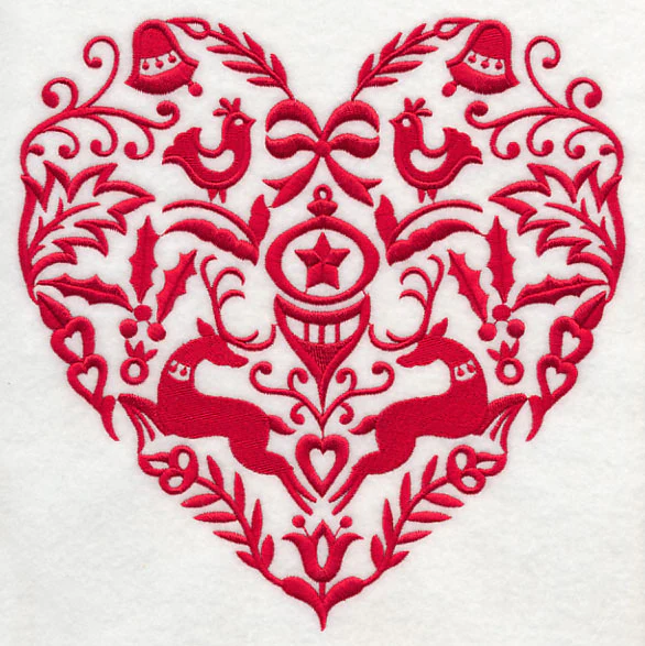 Scandinavian Christmas Heart - Image 6