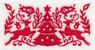 Scandinavian Christmas Tree Border - Image 5
