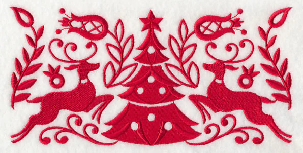 Scandinavian Christmas Tree Border - Image 6