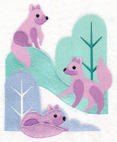 Scandinavian Fox Scene - Image 2
