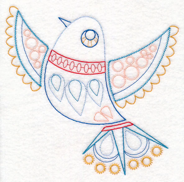 Scandinavian Winter Bird 3 (Vintage) - Image 6