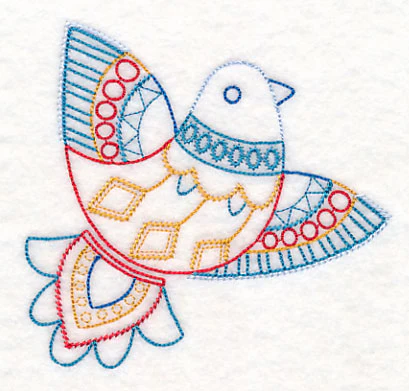 Scandinavian Winter Bird 4 (Vintage) - Image 4