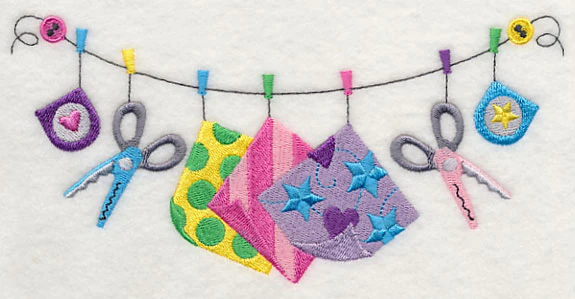 Scrapbooking Clothesline - Image 2