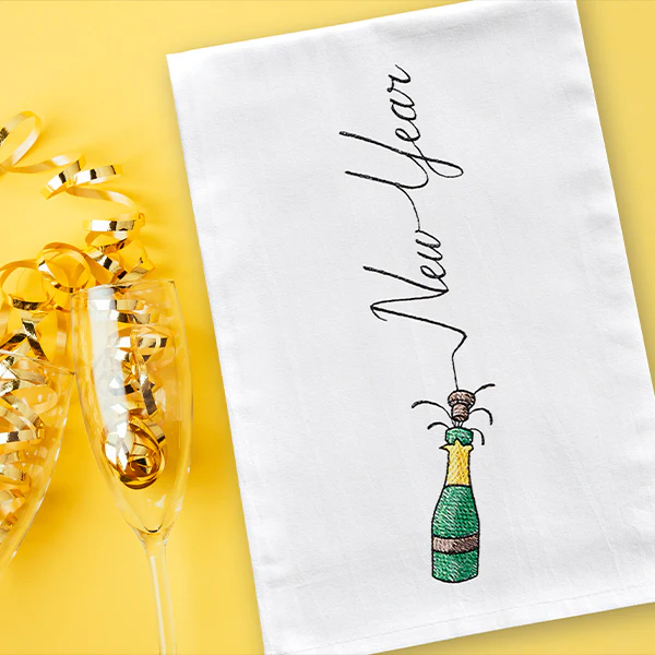 Scripted New Years Champagne - Image 6