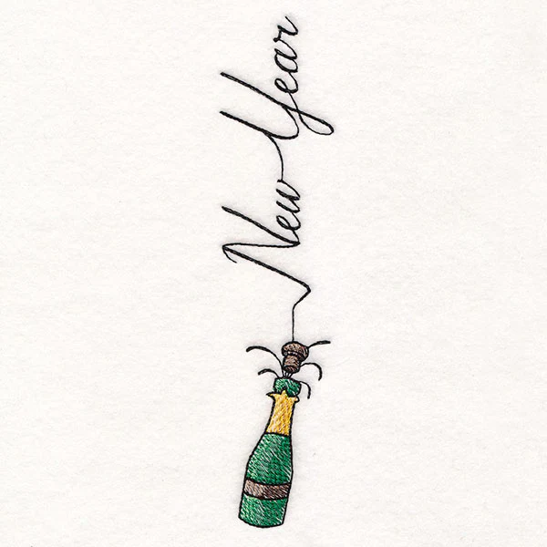 Scripted New Years Champagne - Image 7