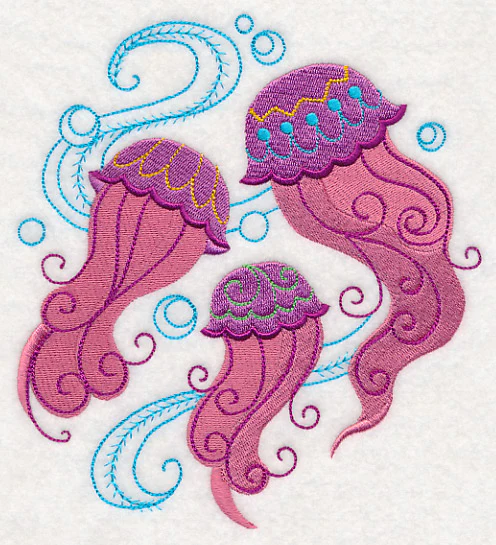 Sea Life Scenes - Jellyfish - Image 2