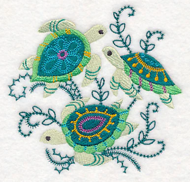 Sea Life Scenes - Turtles - Image 4