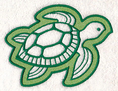 Sea Turtle (Embossed) - Image 3