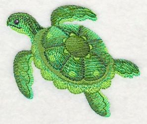 Sea Turtle in Watercolor - Image 3