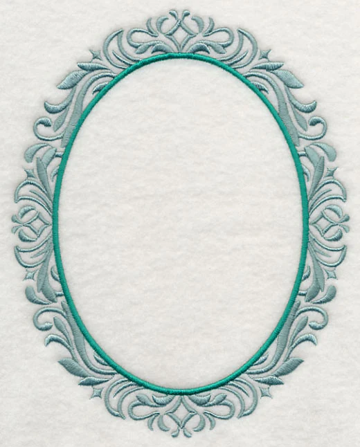 Seafoam Monogram Frame - Image 6