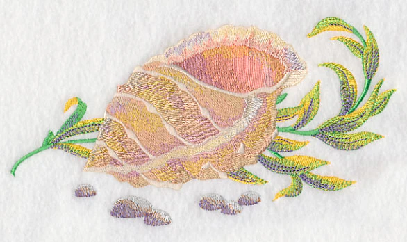Seashell 1 in Watercolor - Image 3