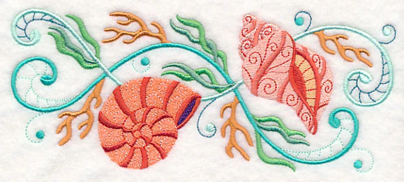 Seashell Potpourri Border - Image 3