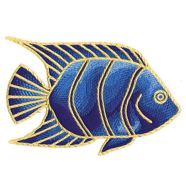 Seaside Treasures - Angelfish (Applique) - Image 4