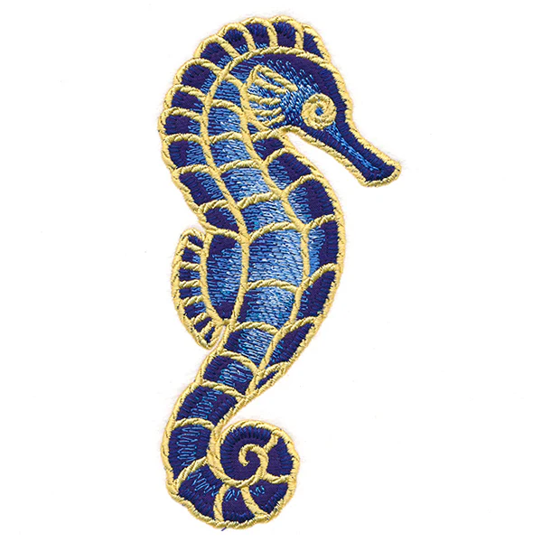 Seaside Treasures - Seahorse (Applique) - Image 2