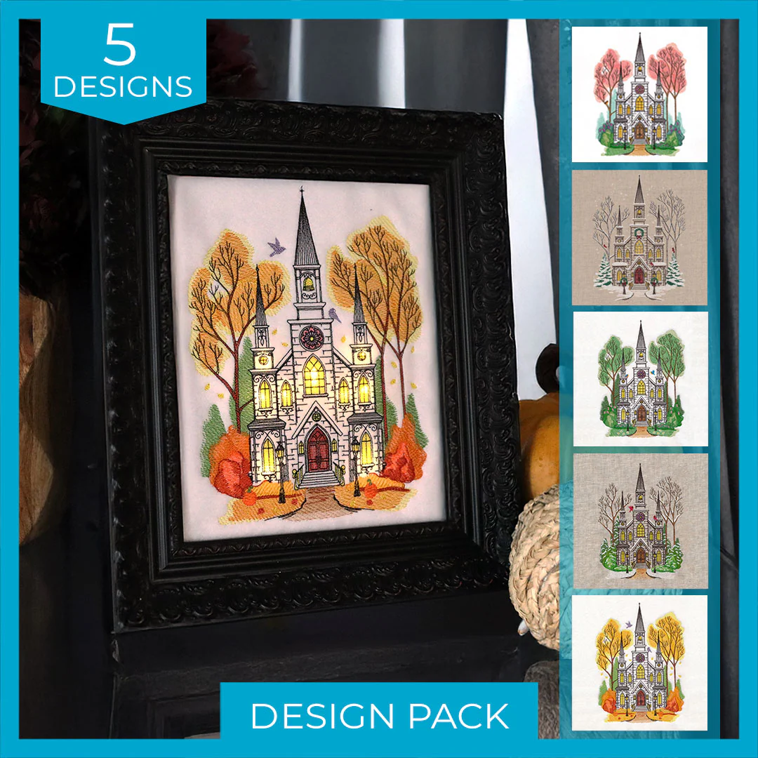 Seasonal Churches Design Pack - Image 3