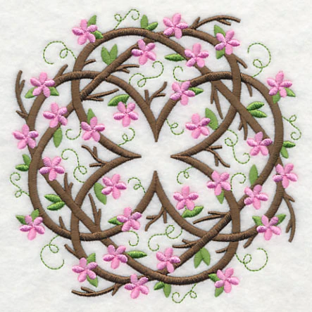 Seasons Celtic Medallion - Spring - Image 3