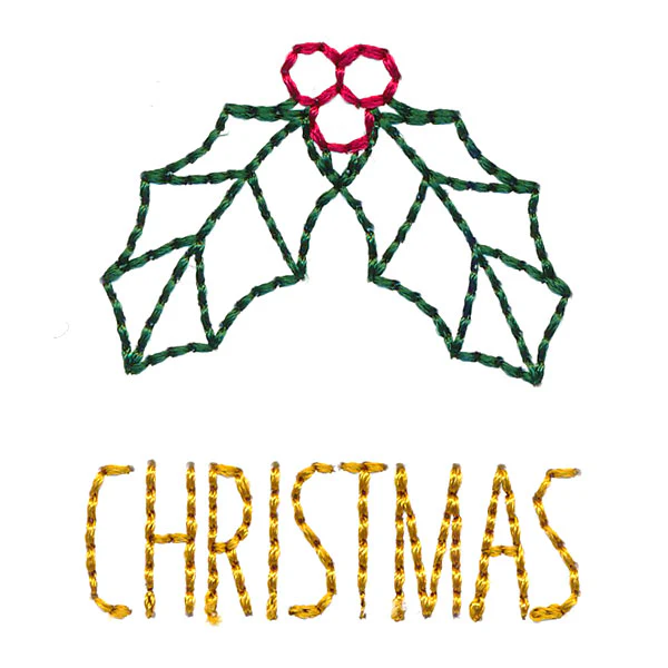Season's Greetings Gift Tag - Christmas (Cardstock)