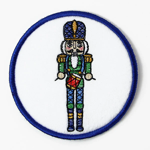 Season's Greetings Nutcracker Coaster 2 (In-the-Hoop) - Image 4