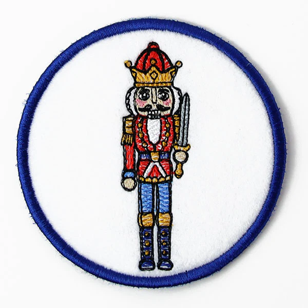 Season's Greetings Nutcracker Coaster 3 (In-the-Hoop) - Image 4