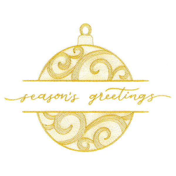 Season's Greetings Ornament - Image 4