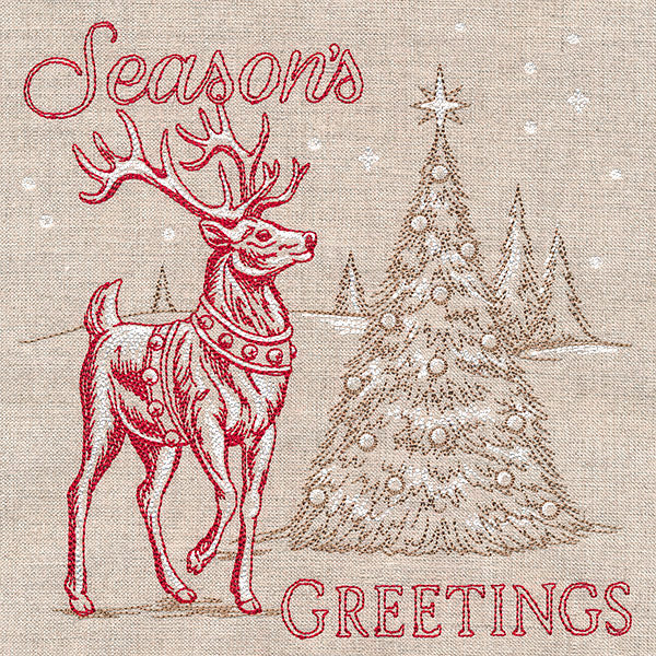 Season's Greetings Reindeer Medley - Image 2