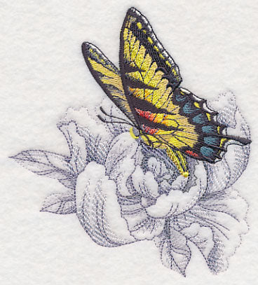 Secret Garden Peony and Butterfly - Image 3