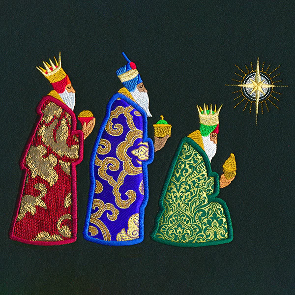 Seeking Wise Men (Applique)