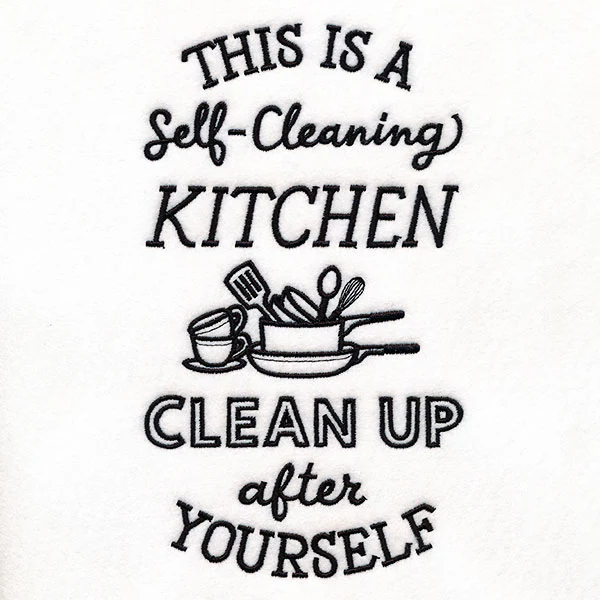 Self-Cleaning Kitchen, Clean Up After Yourself - Image 3