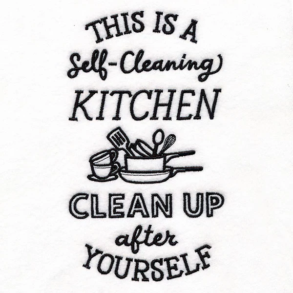 Self-Cleaning Kitchen, Clean Up After Yourself - Image 4