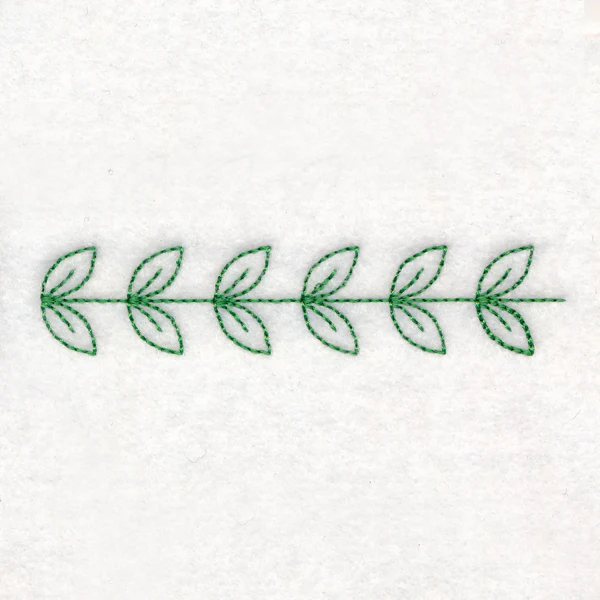 Serene Leaf Border (Vintage) - Image 5