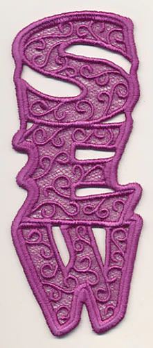 Sew Bookmark (Lace) - Image 3