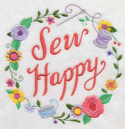 Sew Happy Wreath - Image 2